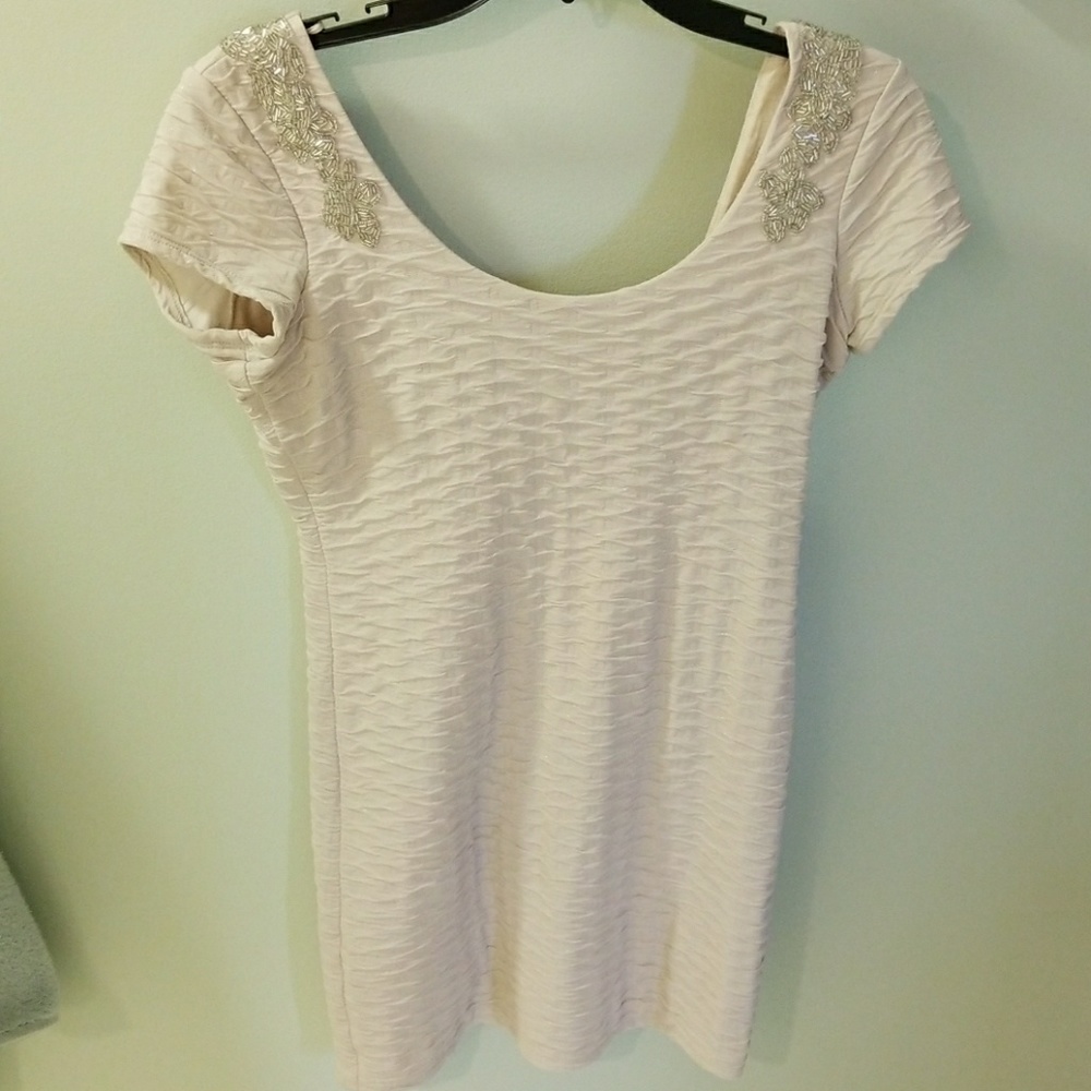 Free People Dress with Bead Detailing